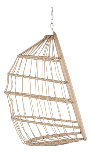 Columpio De Huevo S/soporte; Mimbre De Ratán; Caqui