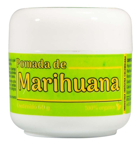 Pomada De Coca Y Marihuana - Kg a $655