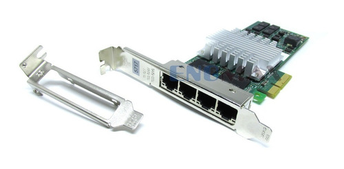 Placa De Rede Pci-e Quad Port Intel Mikrotik Vmware Pfsense