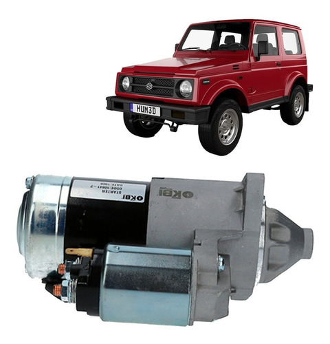 Motor De Partida Para Suzuki Samurai 1.3 1984 1996 Sj413