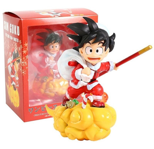 Goku Niño Navidad Figura Colección Dragon Ball Anime | Envío gratis