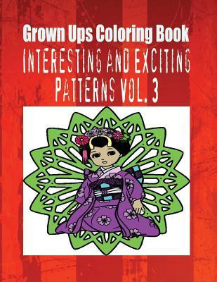 Libro Grown Ups Coloring Book Interesting And Exciting Pa...