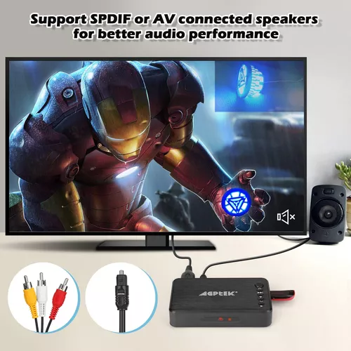 AGPtek Reproductor multimedia HDMI.), HA0058