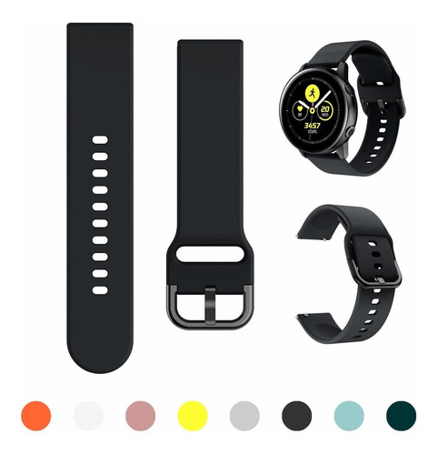 Malla Para Galaxy Watch Active/active2 40mm/44mm Negro