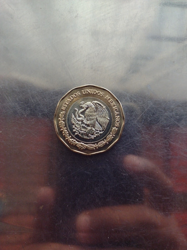 Moneda Conmemorativa 20 Pesos Emiliano Zapata