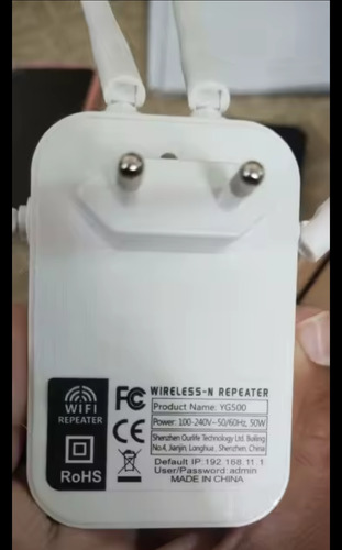 Repetidor Wifi Longo Alcance 1200 Mbps - Whole House Branco