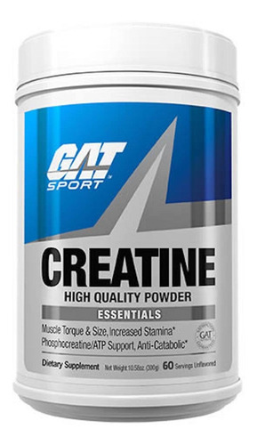 Gat Creatina 300 Gr 60 Servicios