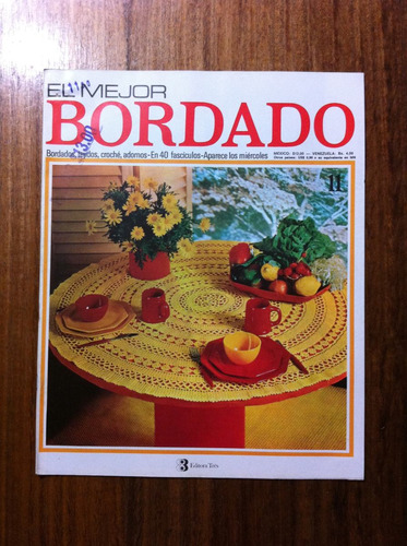 Fasciculo Antiguo El Mejor Bordado Nº 11 - Año 1975