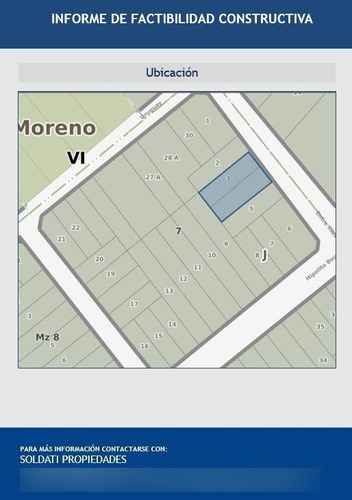 Imagen 2 de 8 de Venta Terreno Moreno Norte - Zona Oeste