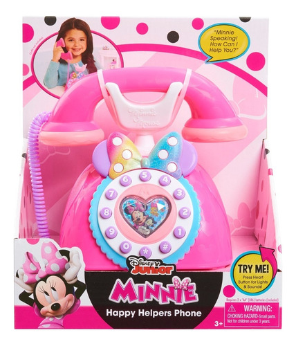 Teléfono Disney Junior Minnie Happy Helpers Phone +3