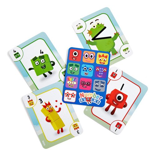 Juegos De Cartas Hand2mind Numberblocks Para Niños De 3 A 5