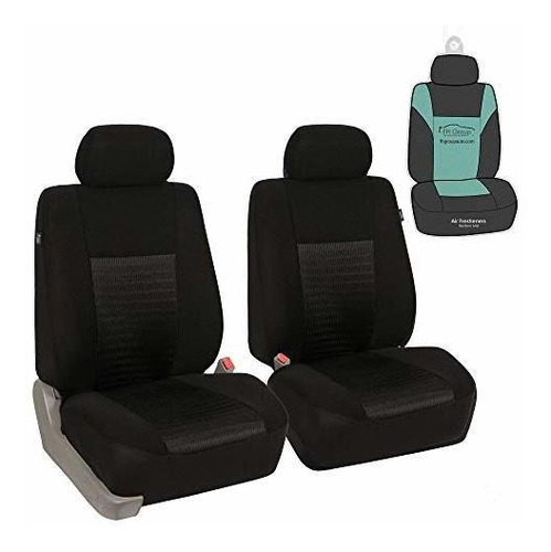 Fh Group Car Seat Covers Trendy Elegance Front Set Snw1l