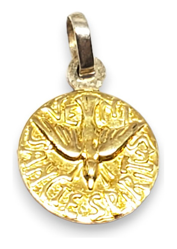 Dije Plata Y Oro Espiritu Santo