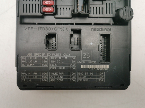 Módulo Ipdm Z6 Original Nissan Versa (Usado)