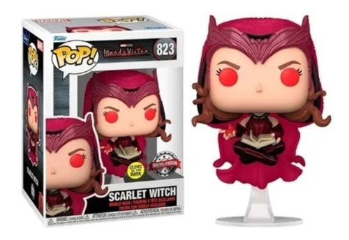 Funko Pop Scarlet Witch #823 Glow, Wanda Vision