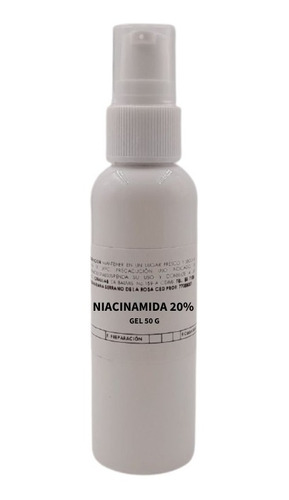 Niacinamida 20% Gel - 50 G