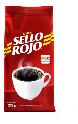 Café Sello Rojo Importado De Colombia De 212g