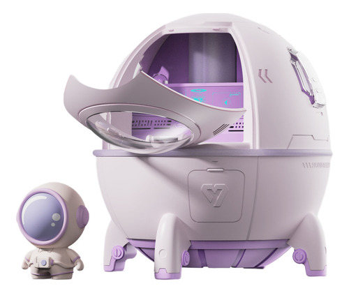 Astronaut Humidificador De Aire Led Space Capsule Silencioso