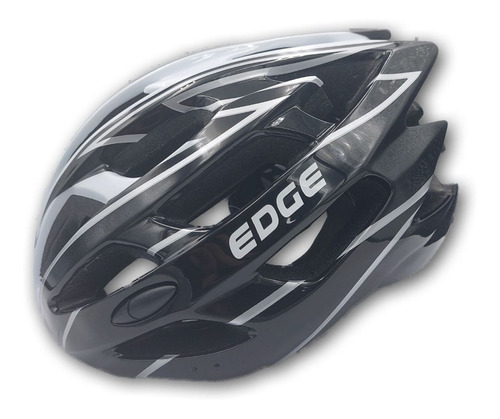 Casco Bicicleta Mtb Color Negro Y Blanco Talla M A Bicicleta