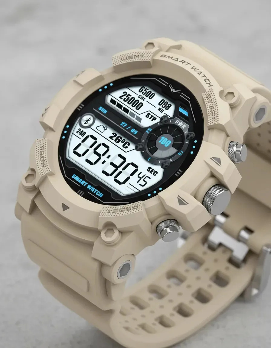 Relógio Smartwatch Itan G01c Tela 1.39 Tft Gps Integrado 1atm À Prova D'água Bluetooth Chamadas Masculino E Feminino Para Android Ios Pege