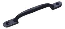 Comprar Tiradores Manija Cajones Muebles Puente Hierro Negro 120mm