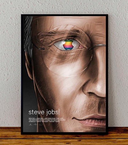 Cuadro 33x48 Poster Enmarcado Steve Jobs Pelicula Boyle