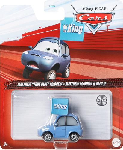 Disney Pixar Cars Matthew True Blue Mattel El Pehuen