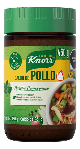 Caldo Knorr De Pollo 450g