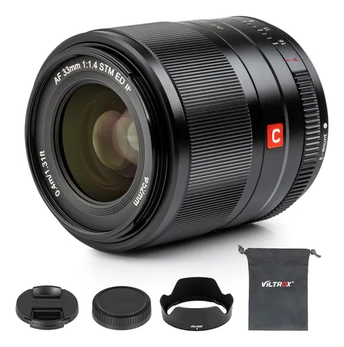 Lente Viltrox 33 Mm F/1.4 F1.4 F1.4 Con Montura E Aps-c Para Cámara Sony A6500 A6300 A6000 A6400 A6100 A5100 A6100 A6600