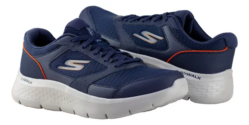 Skechers go walk hombre naranja sale