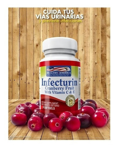 Infecturin Cranberry Concentrate 100 Mg W/ Vitamin 100caps