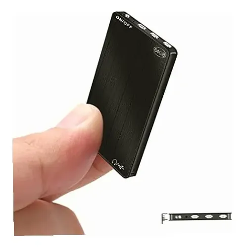 Covvy Grabadora de Voz Dictáfono LCD USB Grabadora de Voz Digital