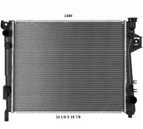 Radiador Dodge Ram 2500 2006 4.7l Deyac T/m 26 Mm
