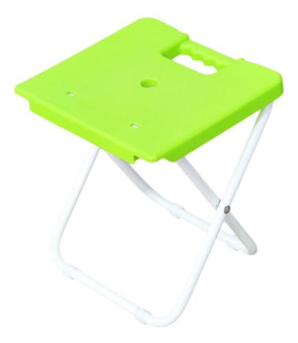 Purabas Plegables Asiento Portátil Con Mango Silla De Verde