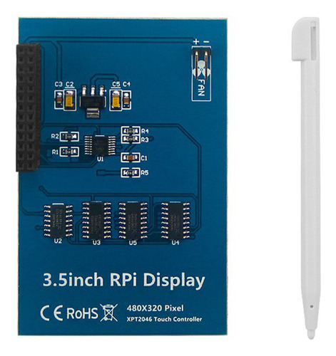 Pantalla Táctil Rpi De 3.5 Pulgadas 480x320 Para 5 5b 20 Fra