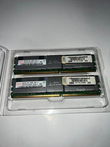 2 Memória Ram 4gb Hynix Hymp151f72cp4d3-y5 Ddr2 2rx4, 800f