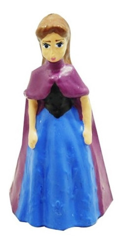 Vela Velita Princesa Ana Frozen Cera Figura Pastel Cumple Gm