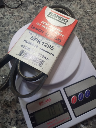 Imagen 3 de 3 de Correa Multicanal 5pk1295 Marca Bando Lancer Touring 2.0