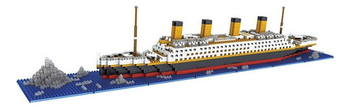 Kit De Bloques De Construcción Para Armar Titanic, 1860 P