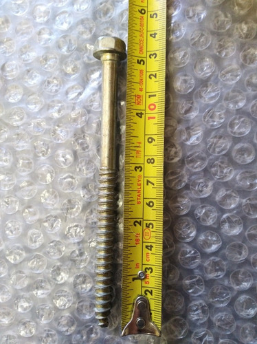 Tornillo Autoroscante 5/16 X 5 PuLG. Galvanizado Cab. Hex. 