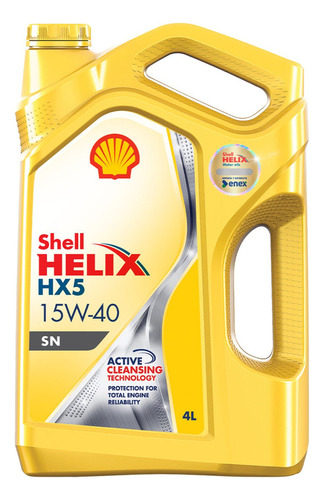 Aceite Shell Helix Hx5 15w-40 4l