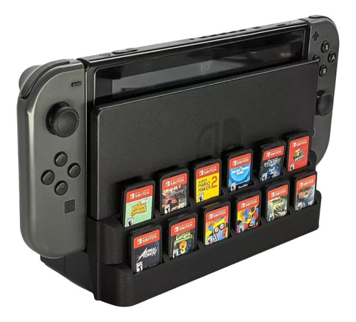 Porta Cartucho Estuche P12 Juegos Nintendo Switch Dock Funda