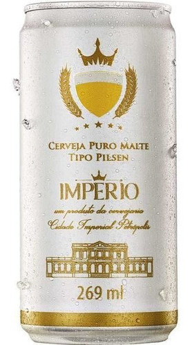 Kit C/60 Cerveja Império Puro Malte Pilsen 269ml (60und)