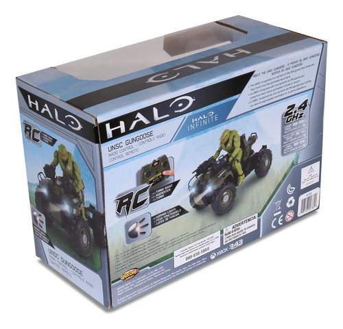 Nkok Halo Infinite: Gungoose & Master Chief Radio Control De