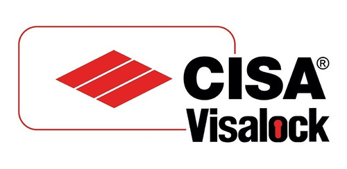 Imagen 7 de 7 de Cerradura De Embutir Cisa 83 Con 3 Llaves 60 Mm