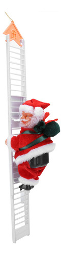 S Escalera Eléctrica Para Escalar, Adorno De Papá Noel