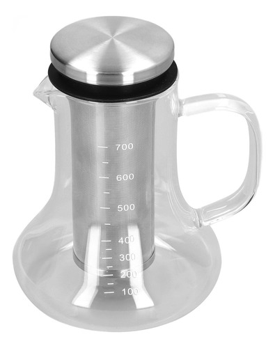 Cafetera Portátil De Vidrio Borosilicato De 700 Ml Para Cerv