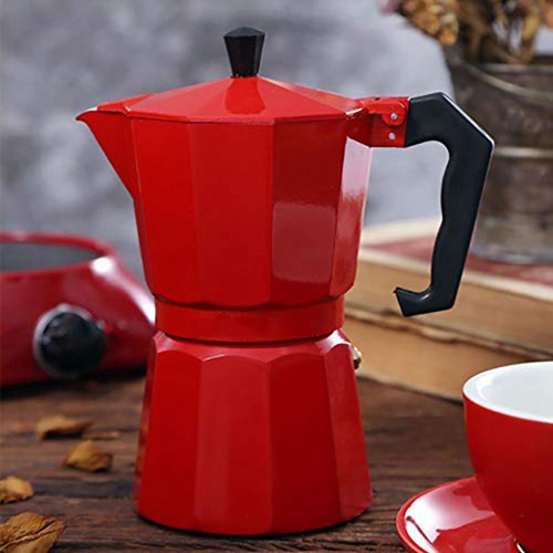 Cafetera De Aluminio Moca, Cafetera Italiana Portátil
