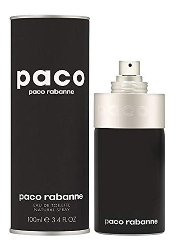 Paco Rabanne Paco Eau De Toilette 3.4 Oz Botella De Plata Un
