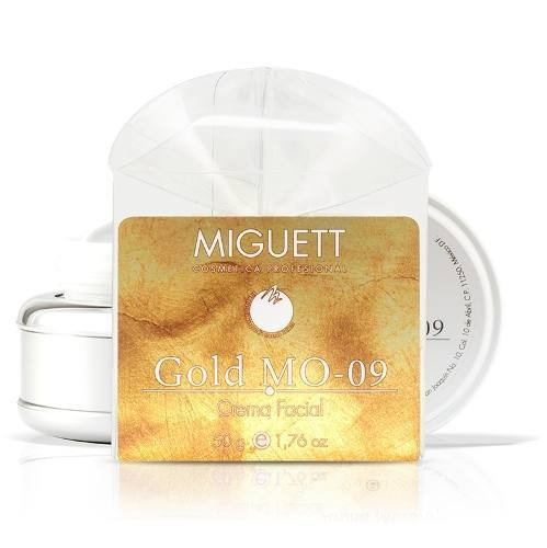 Crema Gold MO 09 Miguett Piel Madura día/noche para piel seca de 50mL/50g 50+ años